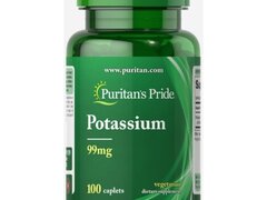 Puritan's Pride Potassium 99 mg - 100 Capsule